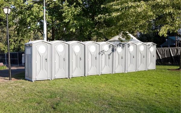 all of our special event portable toilets come equipped with alcohol-based hand sanitizer